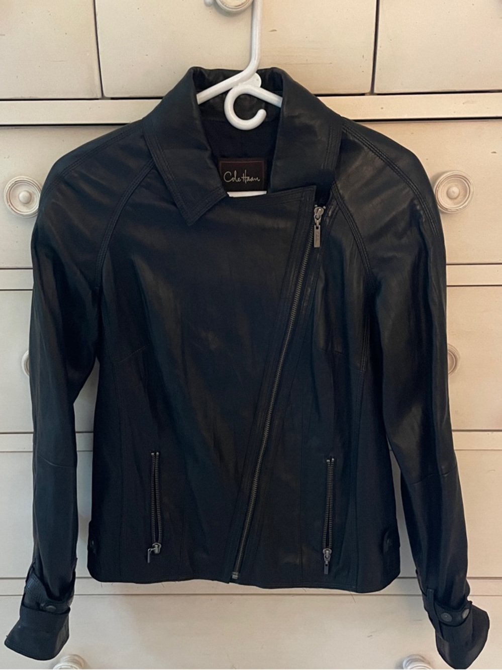 Cole Haan Women’s Leather Jacket Medium